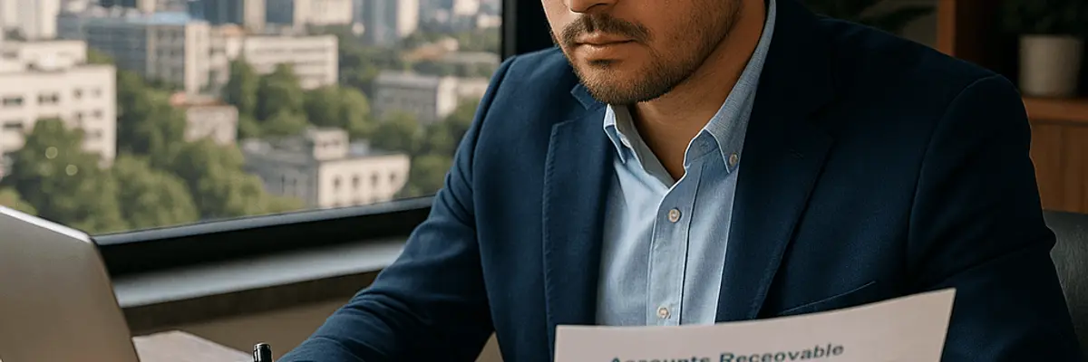Illustration of accounts receivable management for startup for the founders in Almaty
