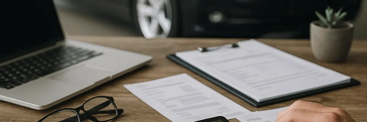 Illustration of accounts receivable management for the auto dealership supplies sector for startup