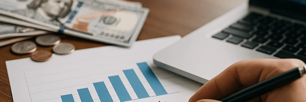 Illustration of accounts receivable management for the cloud services and hosting sector for startup