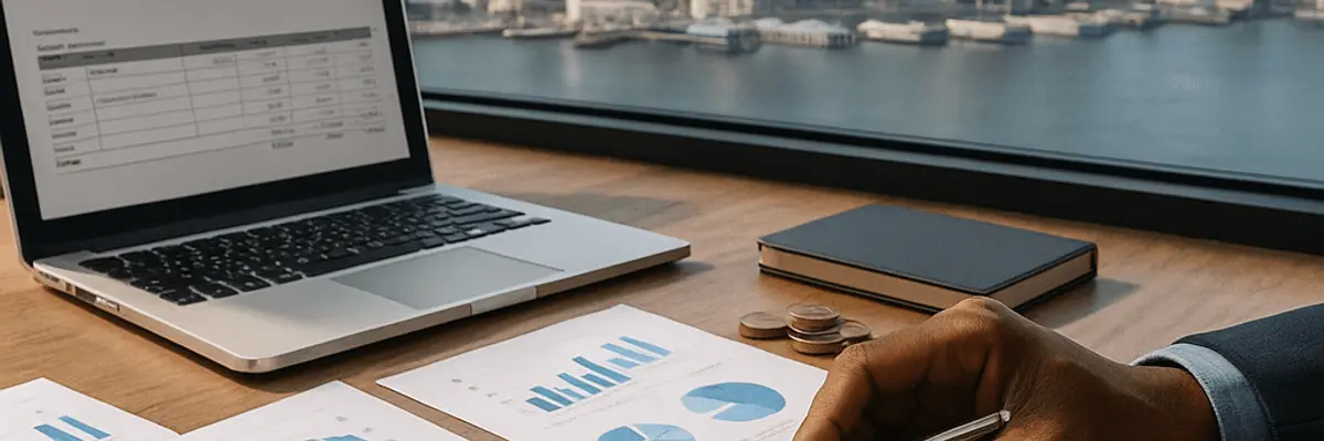 Illustration of accounts receivable management for startup in Hong Kong