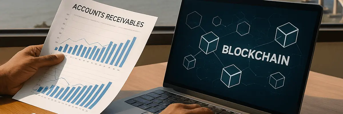 Illustration of accounts receivable management for the blockchain technology sector for startup in Mumbai