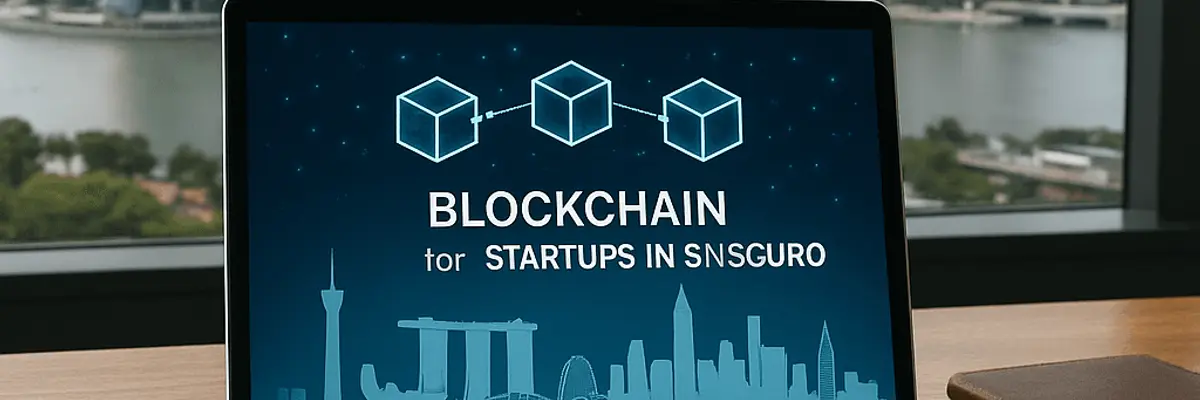 Illustration of accounts receivable management for the blockchain technology sector for startup in Singapore