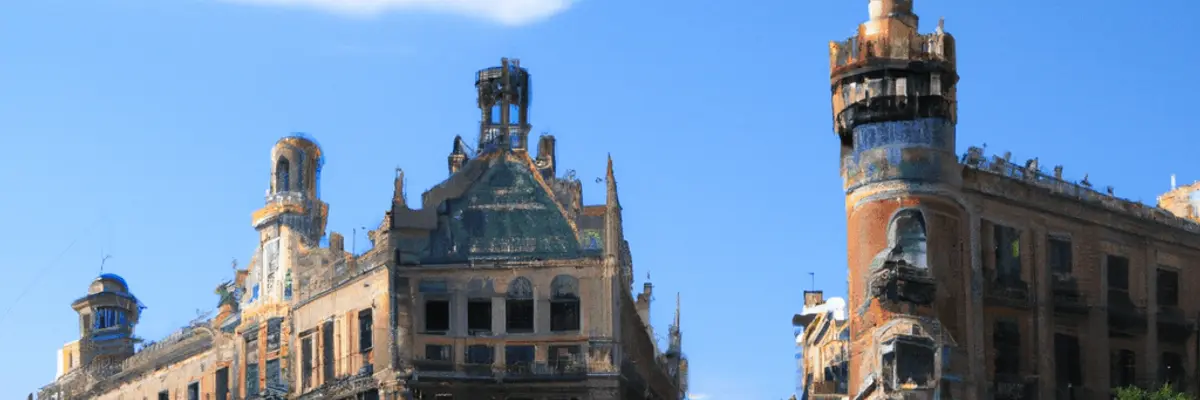 Illustration of business finance in Barcelona