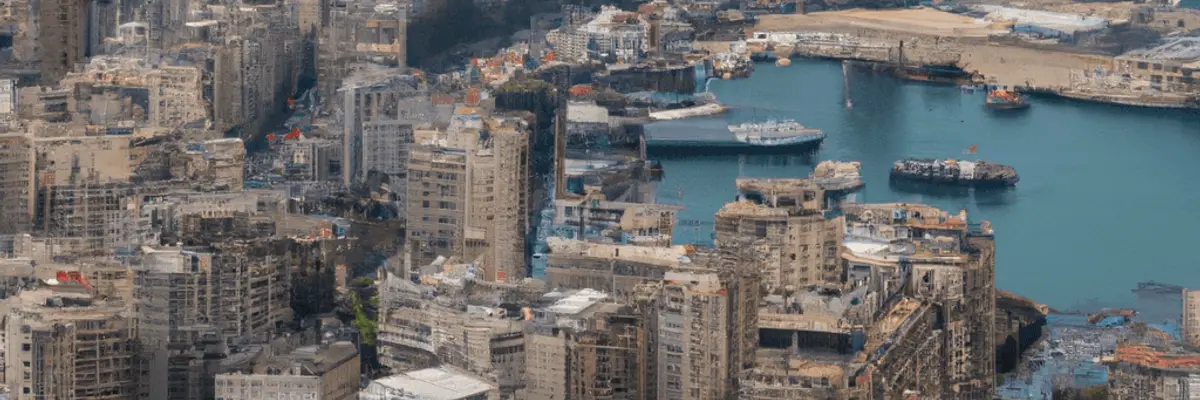 Illustration of business finance in Beirut