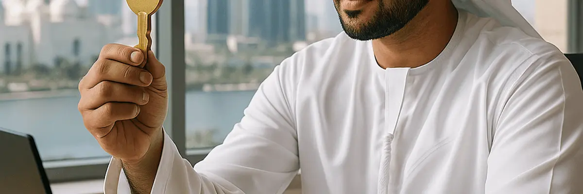 Illustration of business financing for the business owners in Abu Dhabi