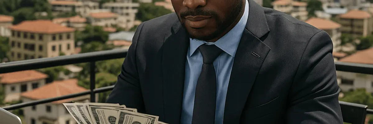 Illustration of business financing in Accra