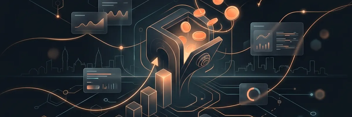 Illustration of business financing for the business analytics and ai sector for the accountants in Ahmedabad