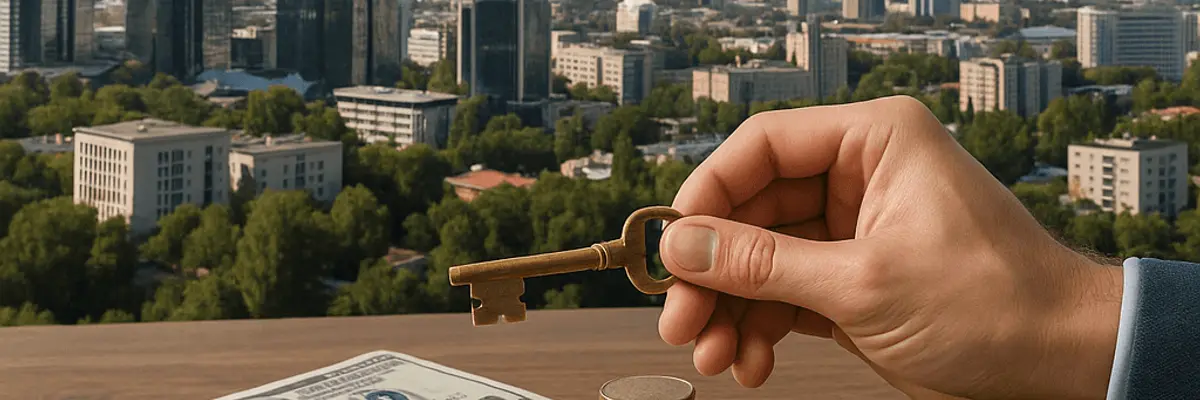 Illustration of business financing in Almaty