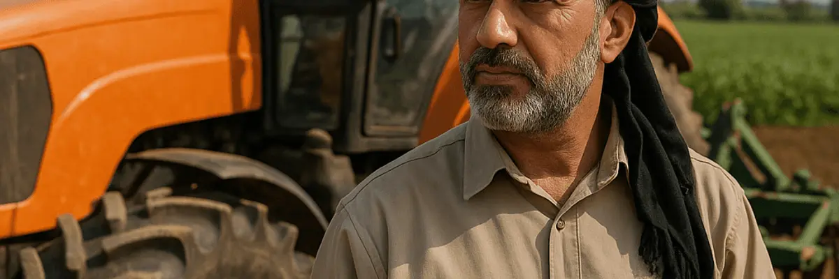 Illustration of business financing for the agricultural equipment and services sector for the business owners in Baghdad