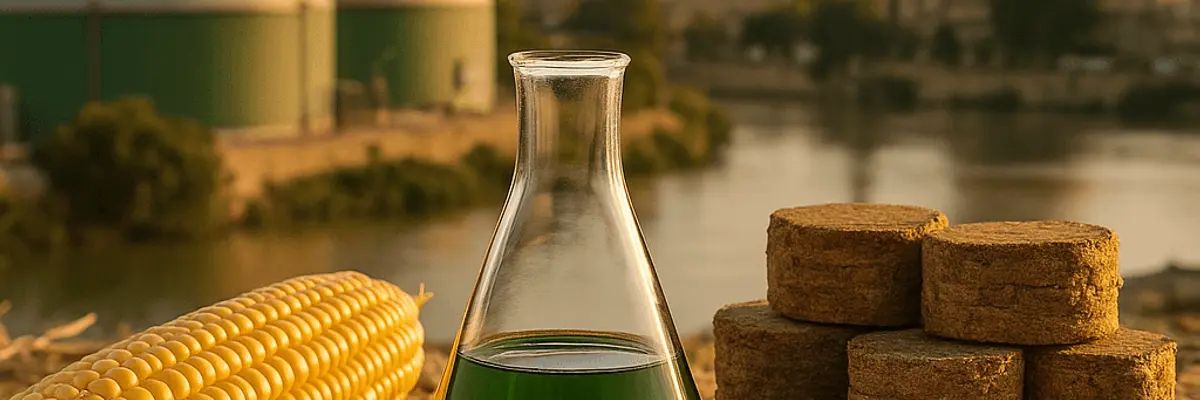 Illustration of business financing for the biofuel and biomass sector for the founders in Baghdad
