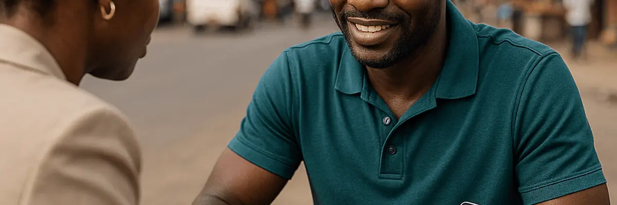 Illustration of business financing for enterprise for the business owners in Accra