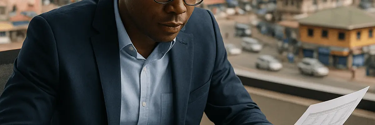 Illustration of business financing for enterprise in Accra