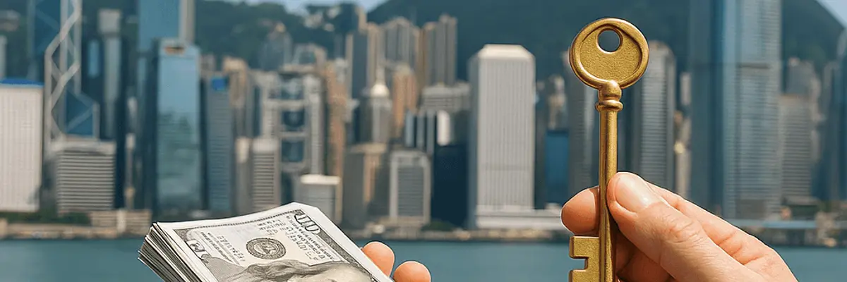 Illustration of business financing in Hong Kong