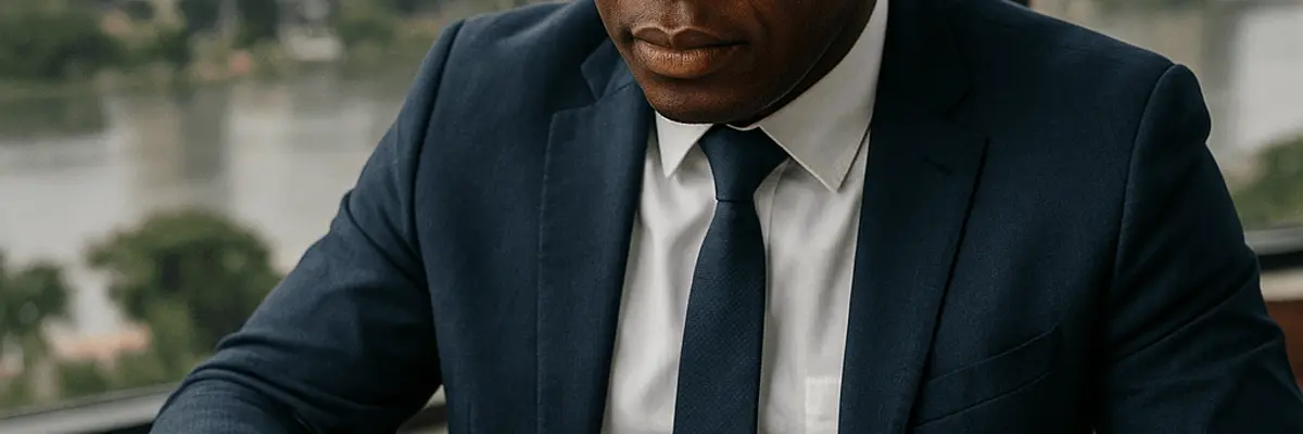 Illustration of business financing for large businesses in Abidjan