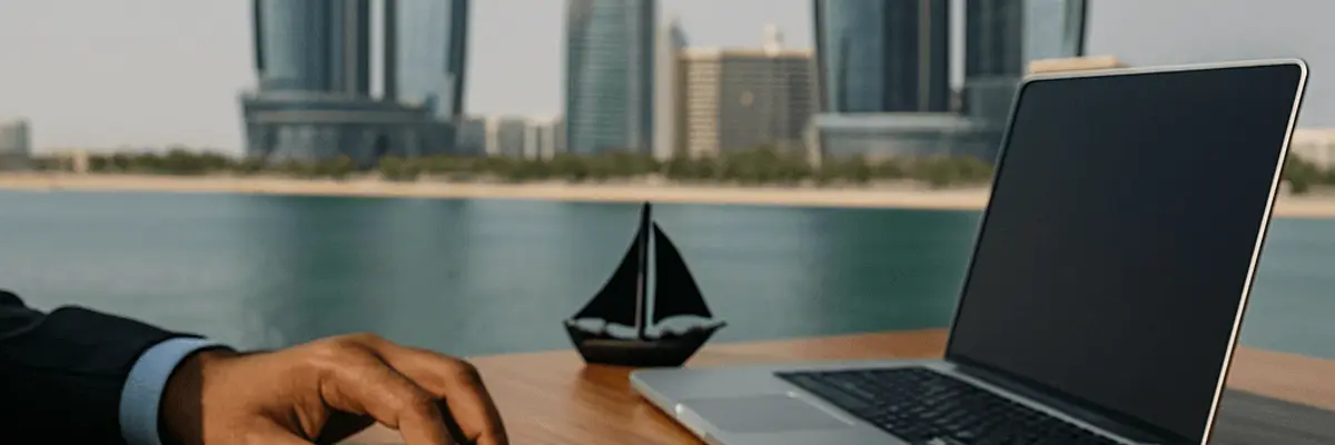 Illustration of business financing for large businesses in Abu Dhabi