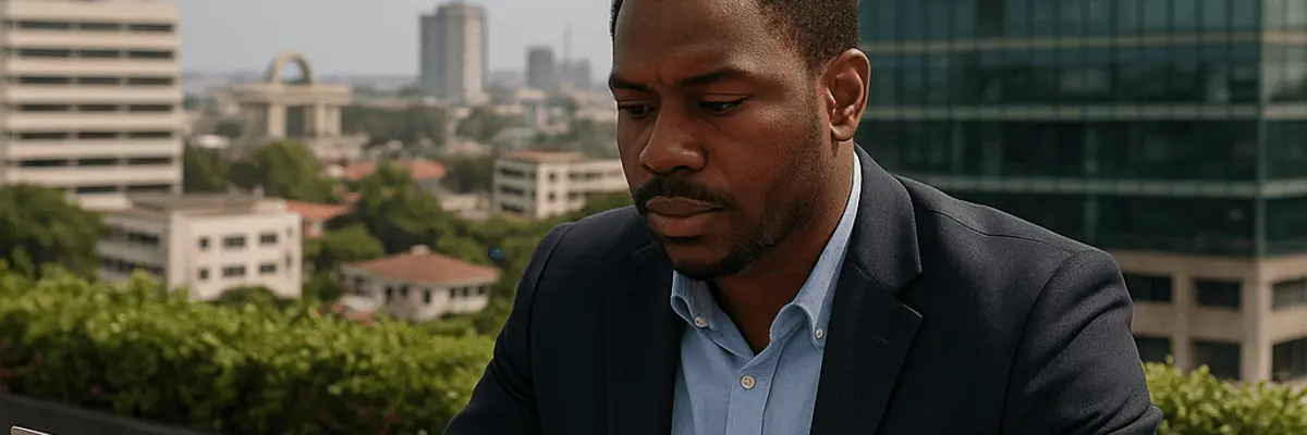 Illustration of business financing for large businesses in Accra
