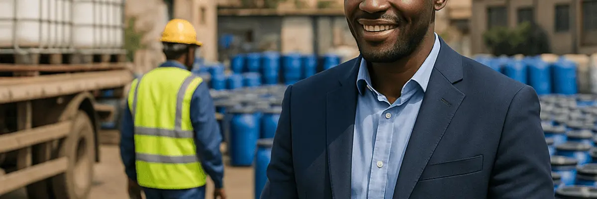 Illustration of business financing for the chemical distribution sector for large businesses in Addis Ababa