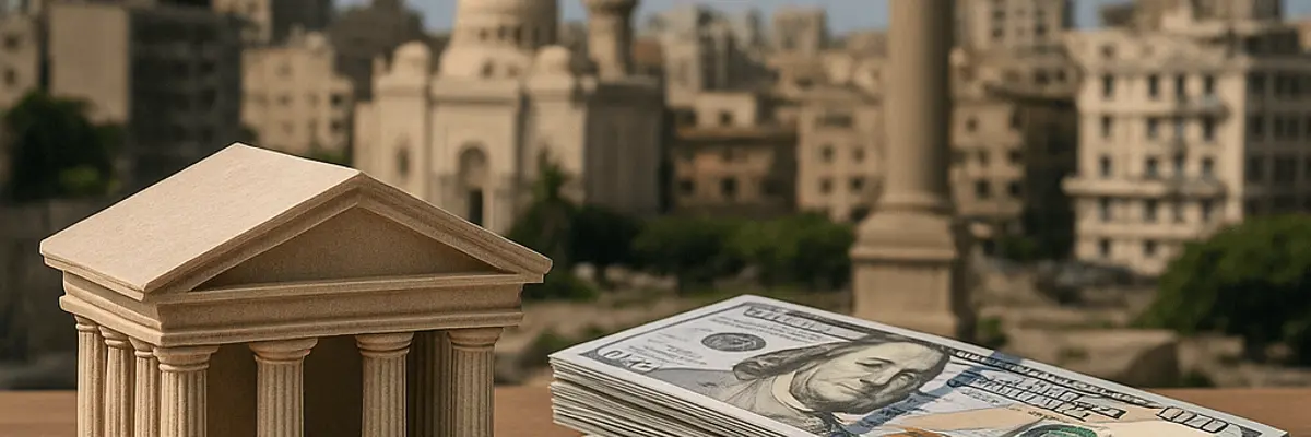 Illustration of business financing for large businesses in Alexandria