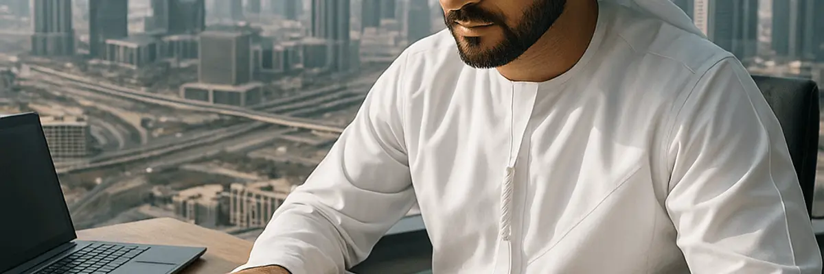 Illustration of business financing for large businesses in Dubai