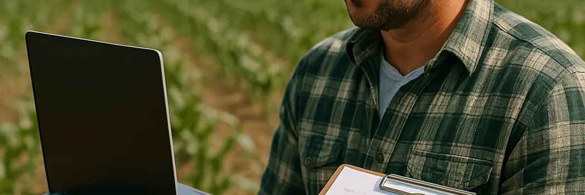 Illustration of business financing for the agriculture and agribusiness sector for medium businesses