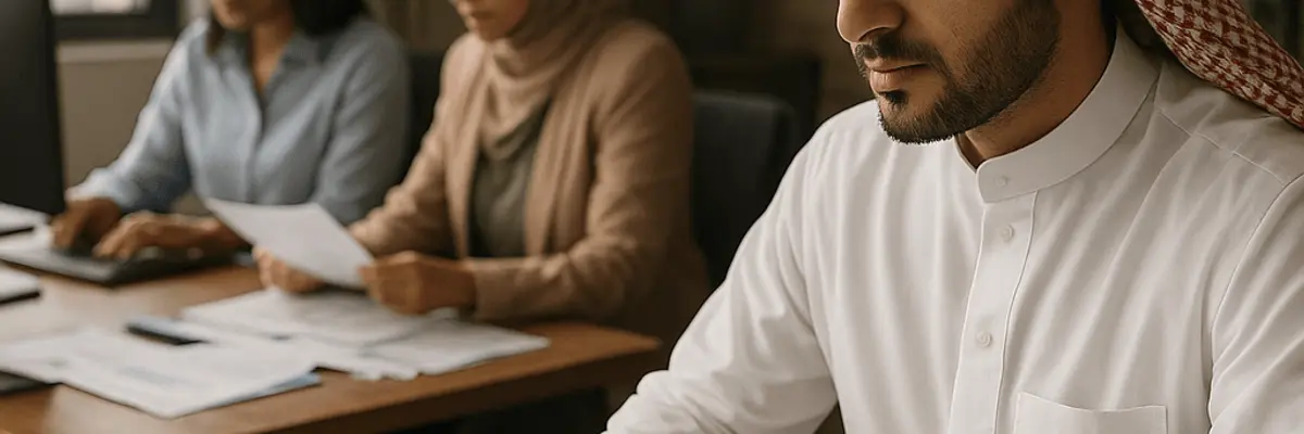 Illustration of business financing for medium businesses for the accounts payable team in Baghdad