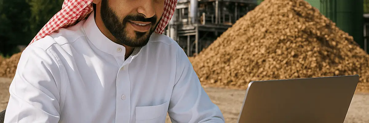 Illustration of business financing for the biofuel and biomass sector for micro businesses in Abha