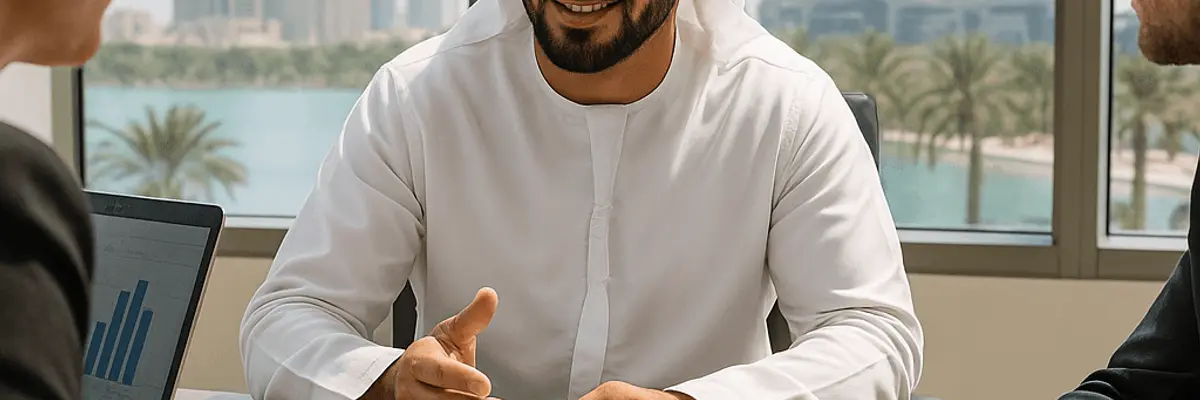 Illustration of business financing for the chemical distribution sector for micro businesses in Abu Dhabi