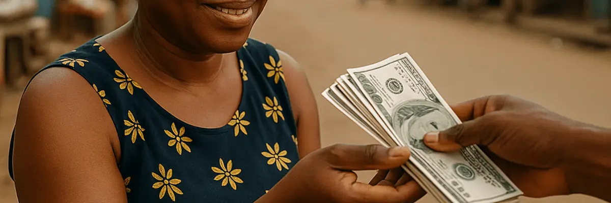 Illustration of business financing for micro businesses in Accra