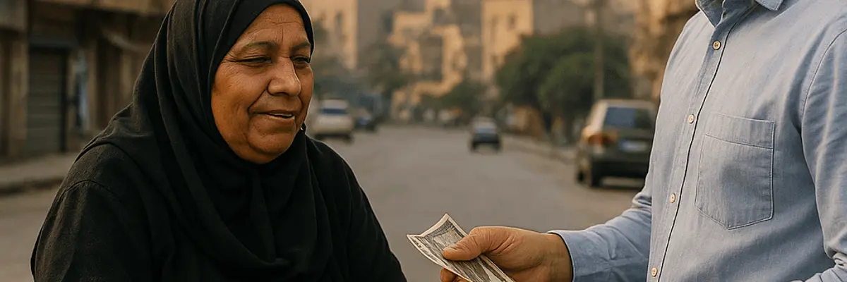 Illustration of business financing for micro businesses in Cairo