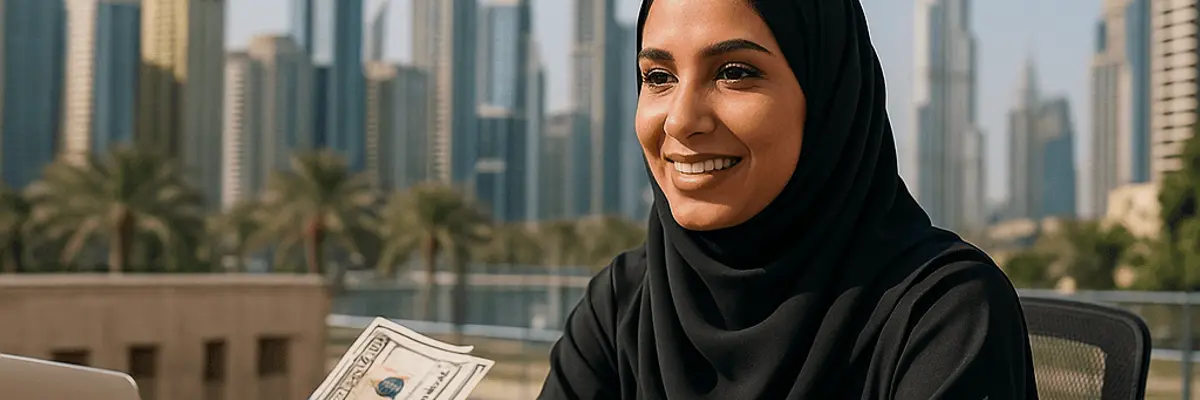 Illustration of business financing for micro businesses for the business owners in Dubai