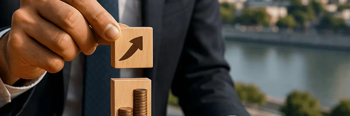 Illustration of business financing for scale up in Ahmedabad