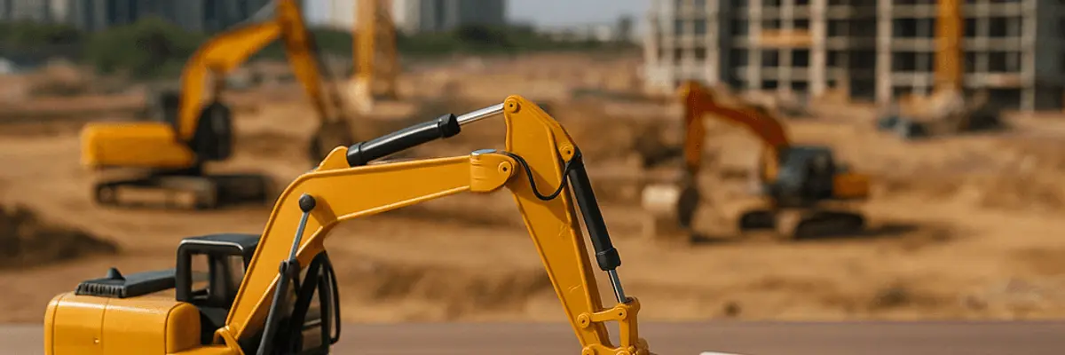 Illustration of business financing for the construction equipment suppliers sector for scale up in Chennai