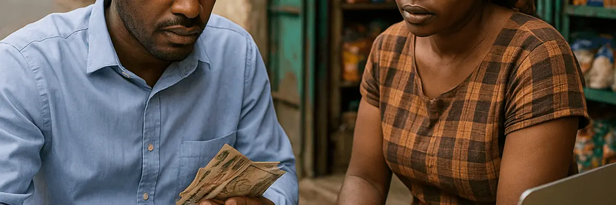 Illustration of business financing for small businesses in Addis Ababa