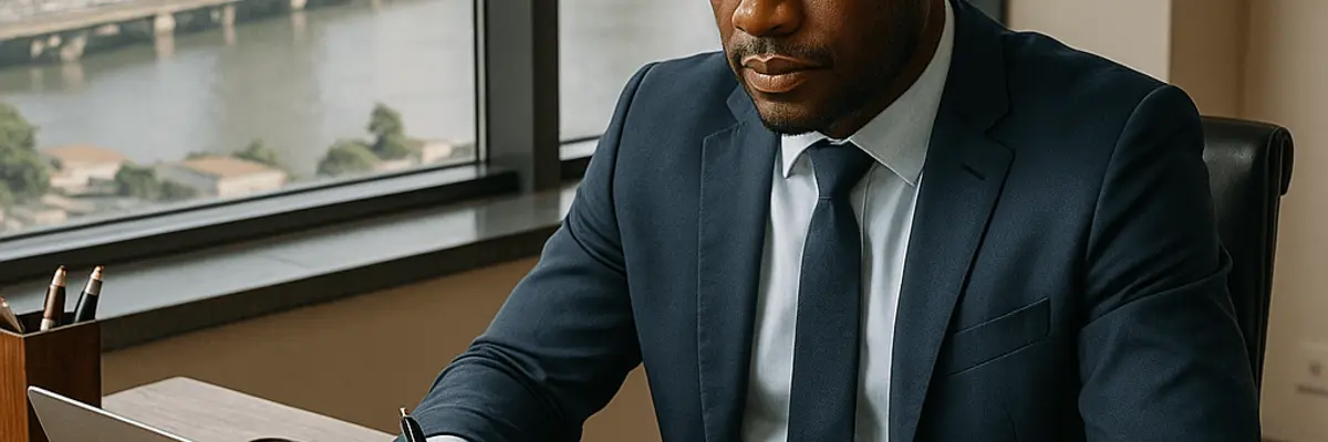 Illustration of business financing for startup for the compliance department in Abidjan