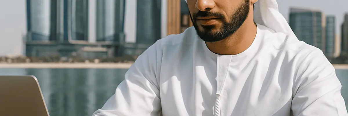 Illustration of business financing for startup for the founders in Abu Dhabi