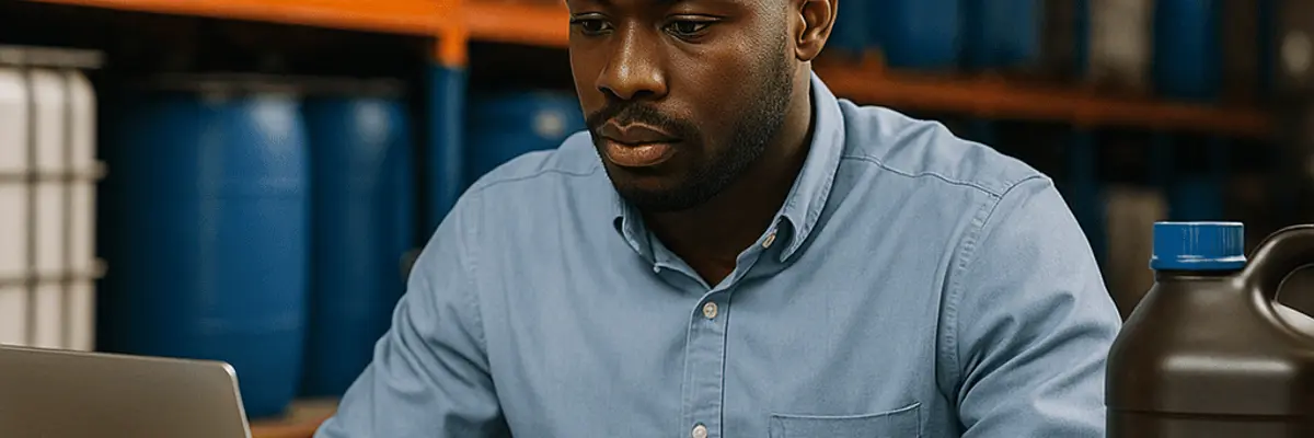 Illustration of business financing for the chemical distribution sector for startup in Accra
