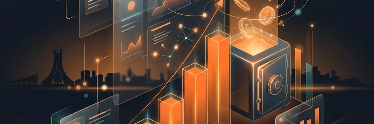 Illustration of business financing for the business analytics and ai sector for startup in Algiers