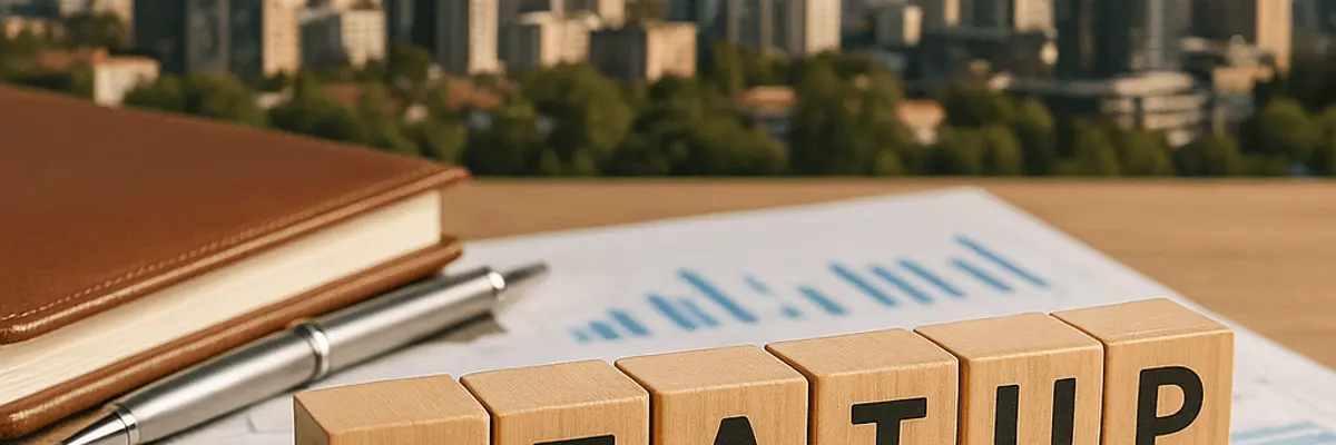 Illustration of business financing for startup in Almaty