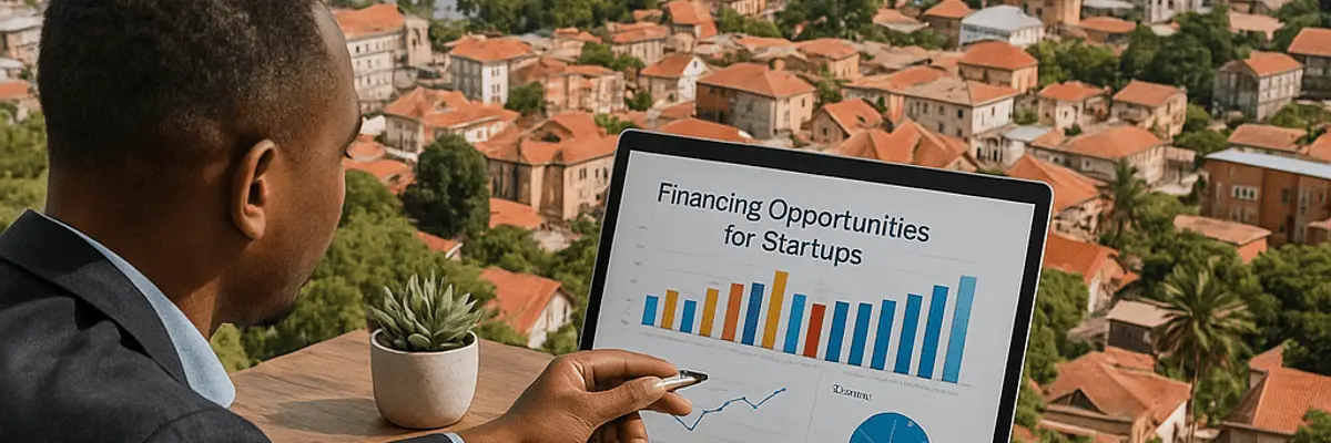 Illustration of business financing for startup in Antananarivo