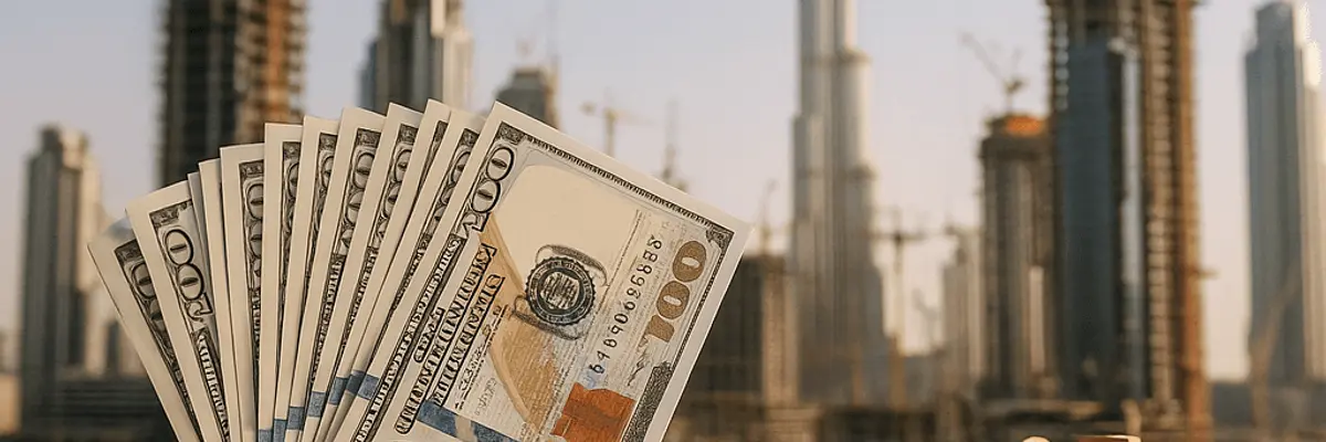 Illustration of business financing for the construction sector for startup in Dubai